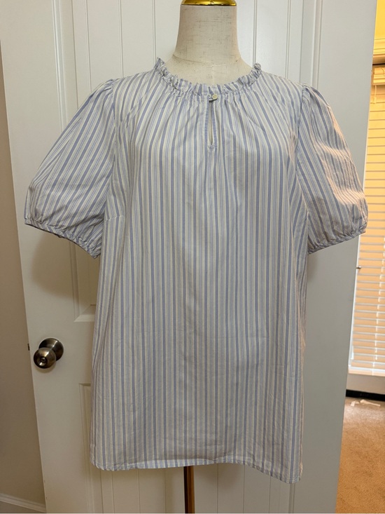 Talbots Tops - Talbots Blue and White Striped Top